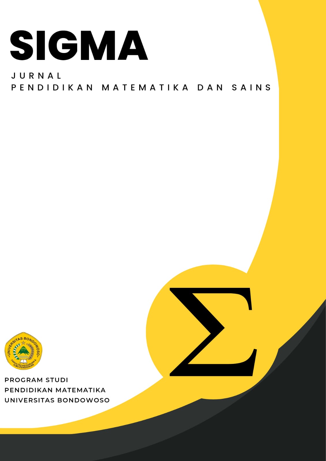 Jurnal Pendidikan Matematika dan Sains, Program Studi Pendidikan Matematika, Universitas Bondowoso