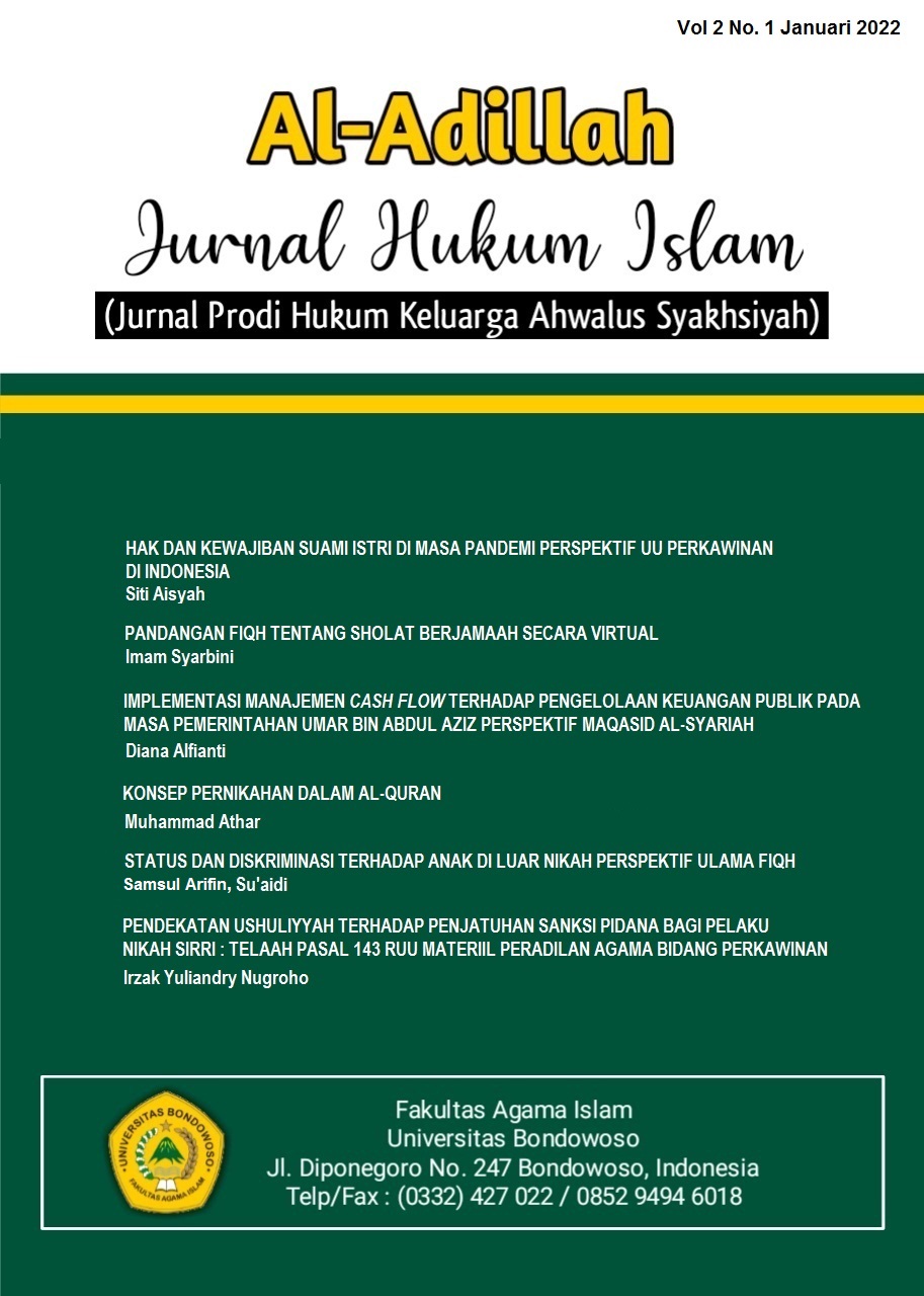 					View Vol. 2 No. 1 (2022): Hukum Islam dan Undang-Undang
				
